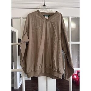 Outer Banks Tan and brown vintage windbreaker windbreaker